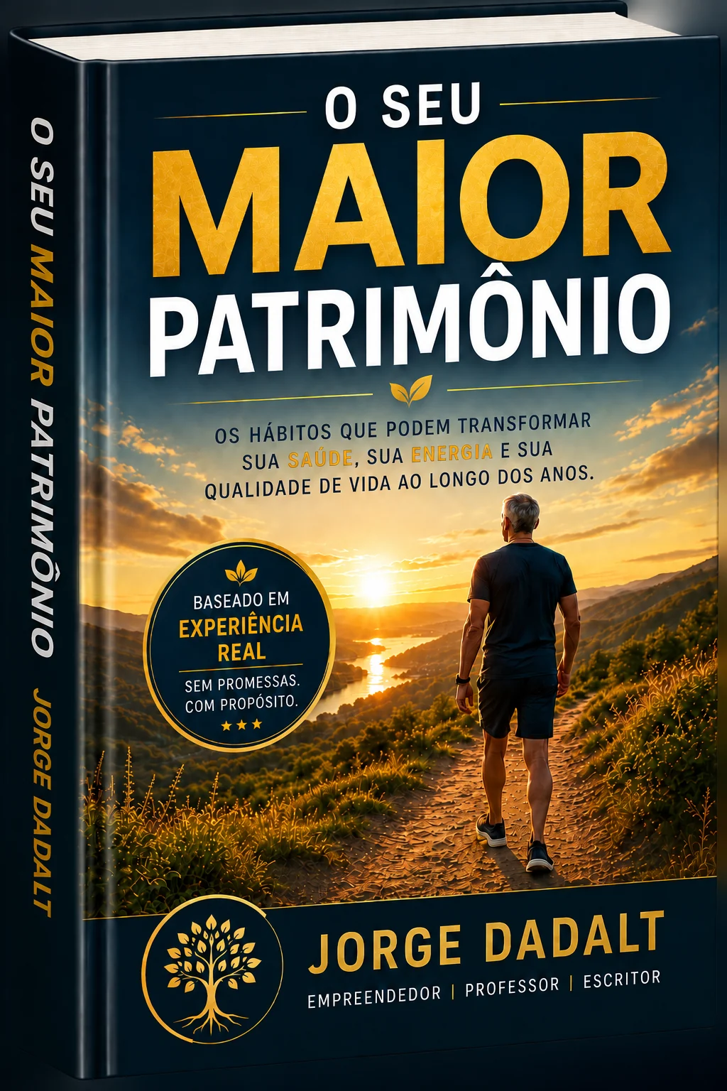 Capa do livro impresso O Seu Maior Patrimônio